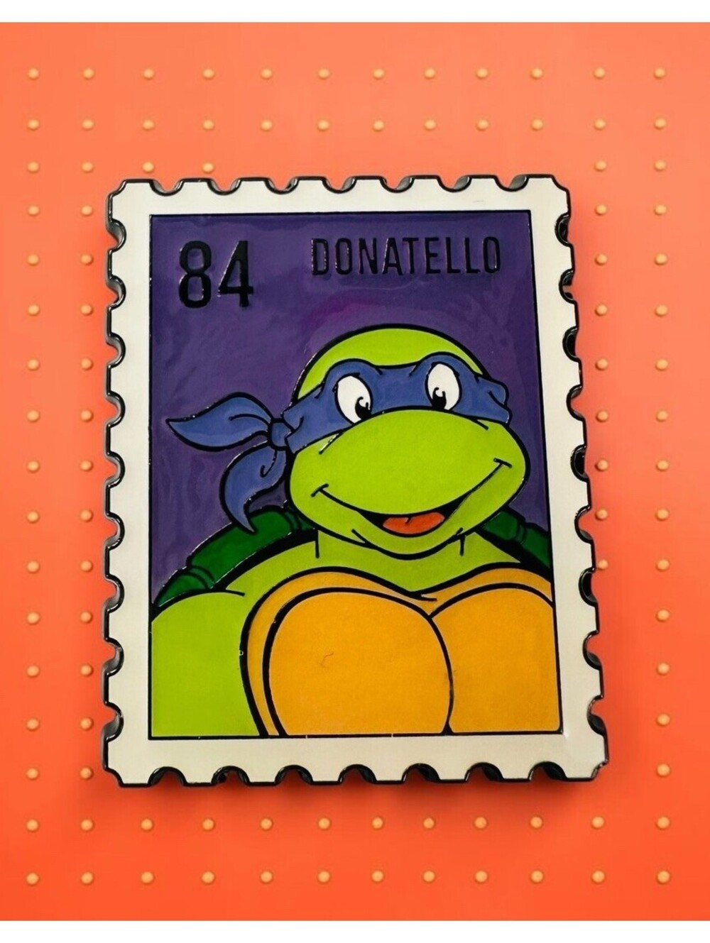 Teenage Mutant Ninja Turtles Donatello Stamp Enamel Pin #84